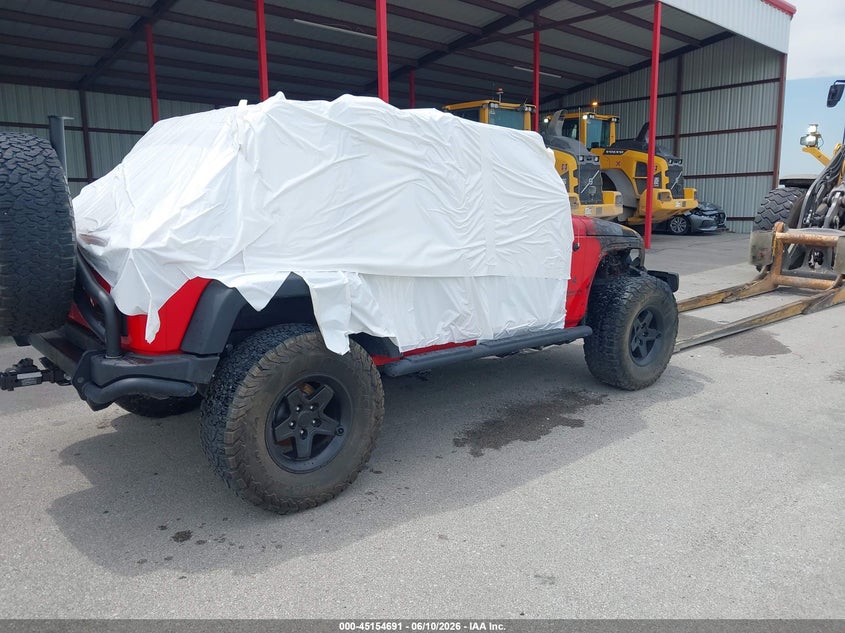 Vin: 1c4bjwdg7gl169554, lot: 45652355, jeep wrangler unlimited sport 20164