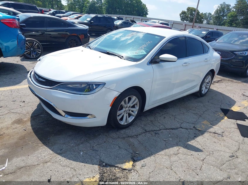 Vin: 1c3cccab3hn512277, lot: 45652360, chrysler 200 limited 20172
