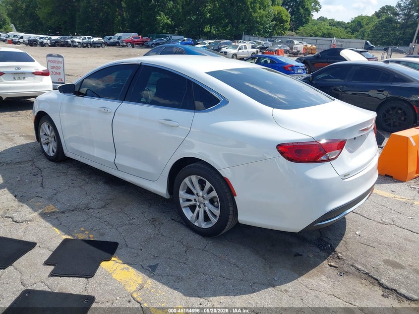 Vin: 1c3cccab3hn512277, lot: 45652360, chrysler 200 limited 20173