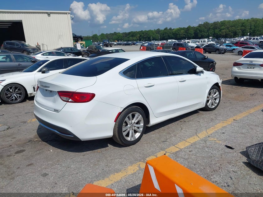 Vin: 1c3cccab3hn512277, lot: 45652360, chrysler 200 limited 20174