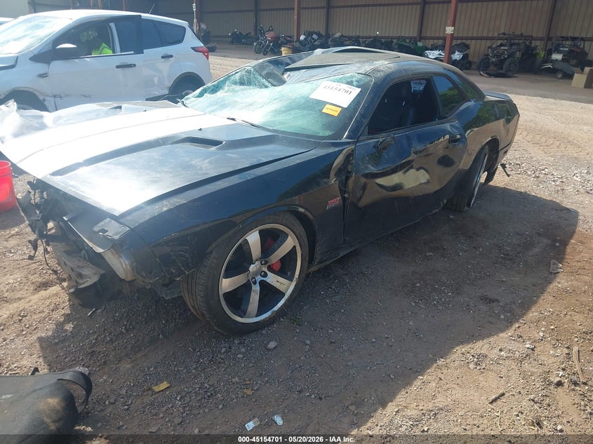 Vin: 2c3cdycj0ch107686, lot: 45652365, dodge challenger srt8 392 20122