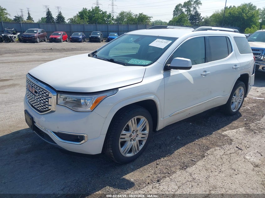 Vin: 1gkknxls5jz176334, lot: 45652389, gmc acadia denali 20182