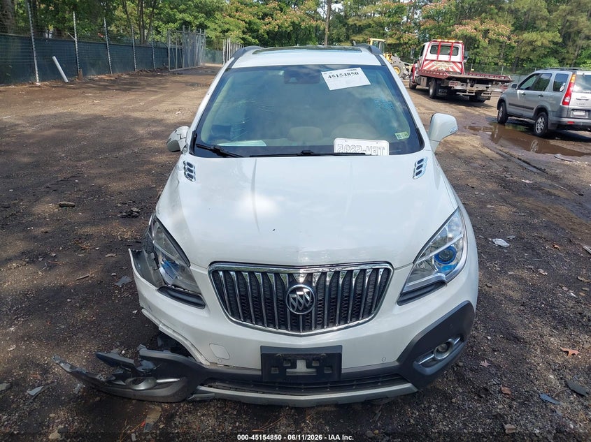 2016 Buick Encore Premium VIN: KL4CJDSB5GB607181 Lot: 45154850