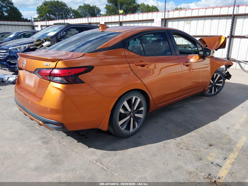 Vin: 3n1cn8fv0ml808893, lot: 45652538, nissan versa sr xtronic cvt 20214