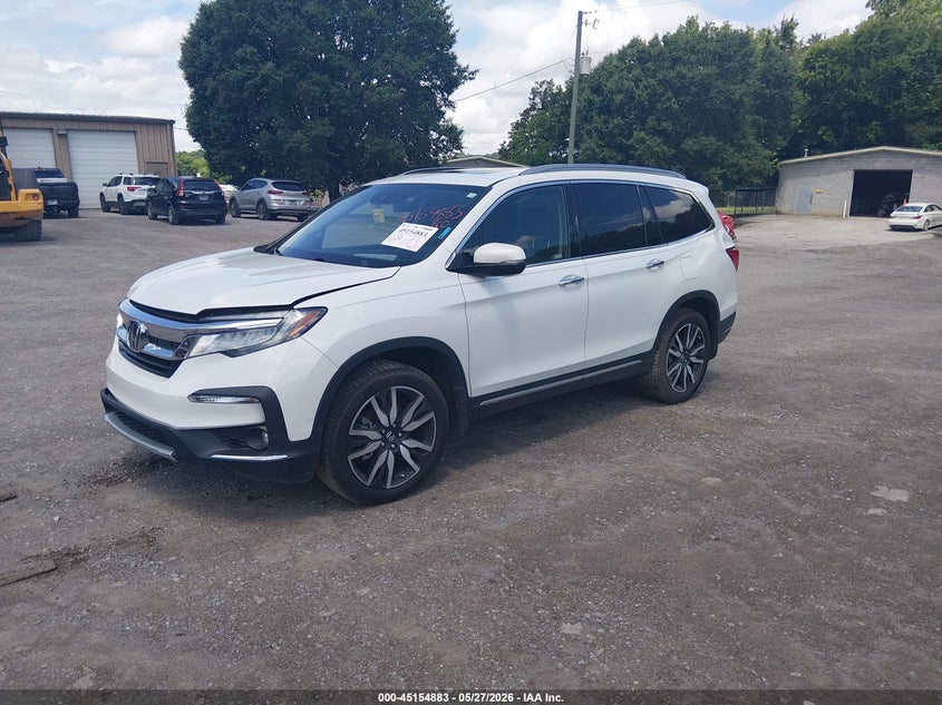 Vin: 5fnyf6h69mb084890, lot: 45652547, honda pilot awd touring 7 passenger 20212