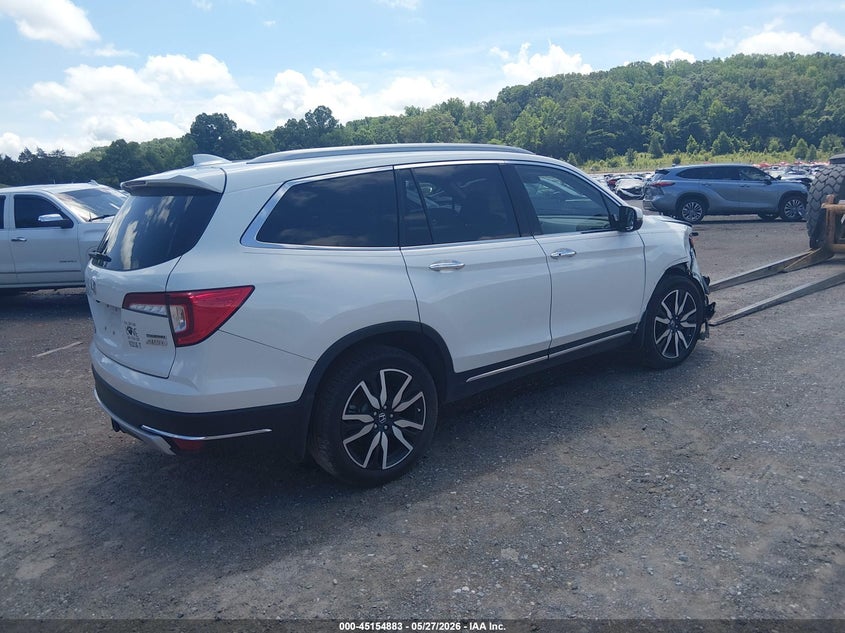 Vin: 5fnyf6h69mb084890, lot: 45652547, honda pilot awd touring 7 passenger 20214