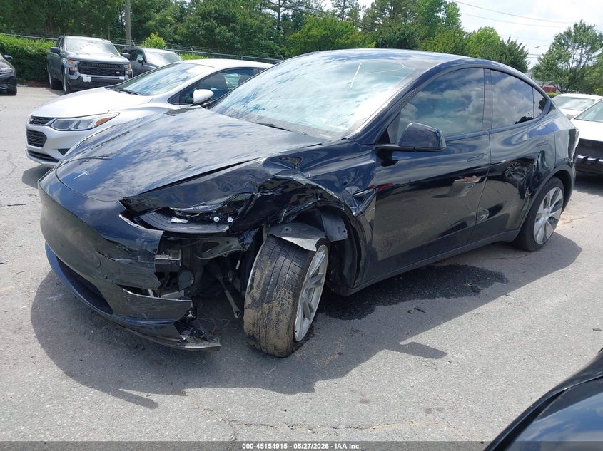 Vin: 7saygaee8nf380998, lot: 45652579, tesla model y long range dual motor all-wheel drive 20222