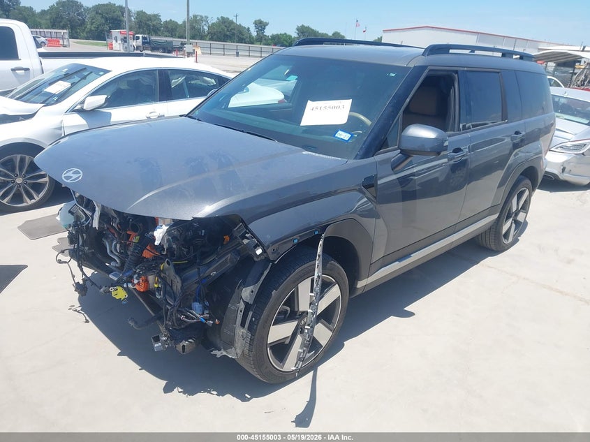 2025 HYUNDAI SANTA FE HYBRID auction photo 2