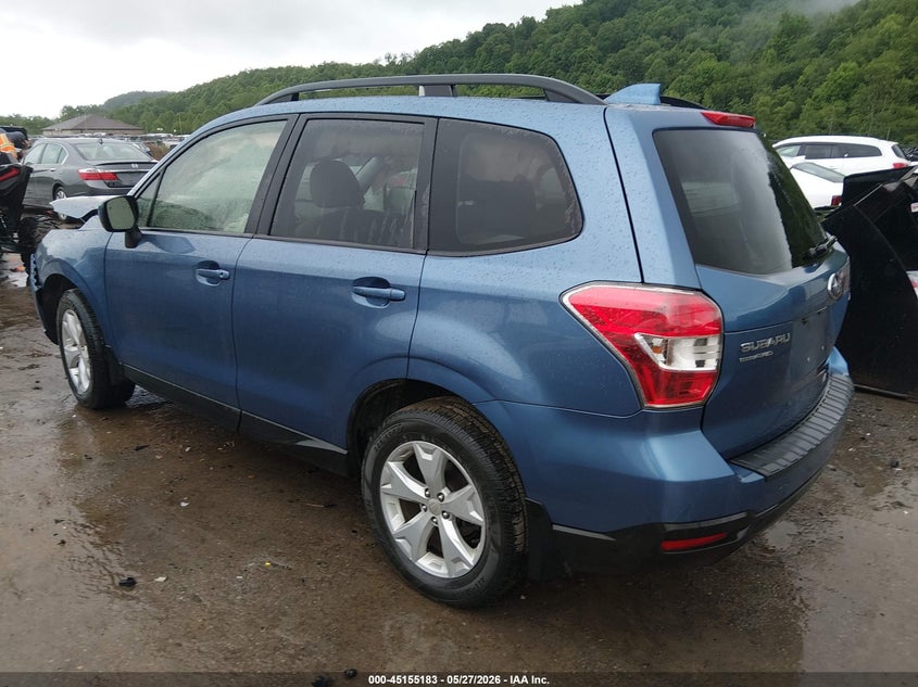 Vin: jf2sjafc7gh528953, lot: 45652847, subaru forester 2.5i premium 20163