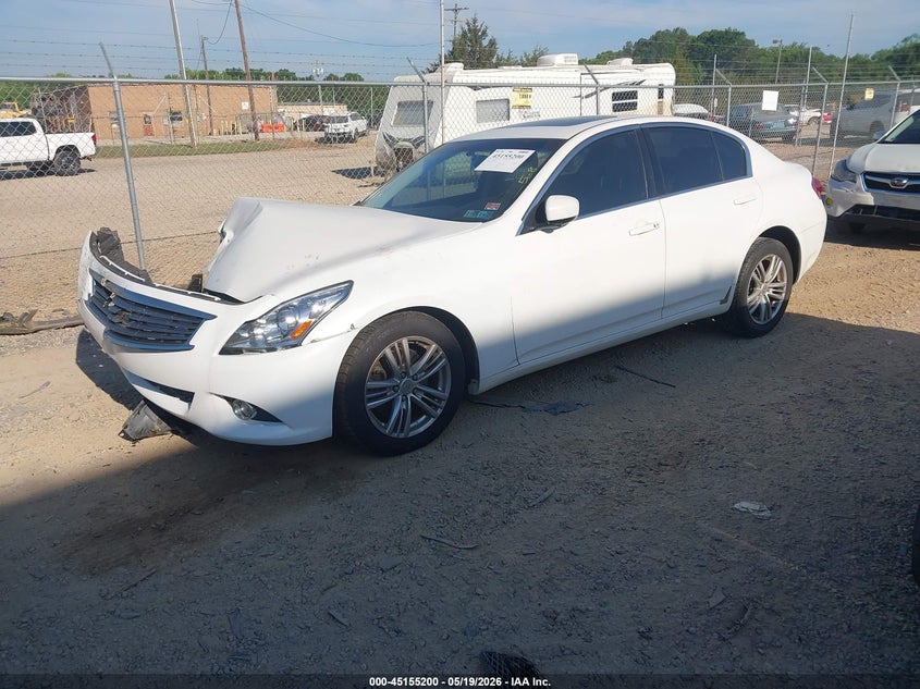 Vin: jn1cv6ar6cm974824, lot: 45652865, infiniti g37x 20122