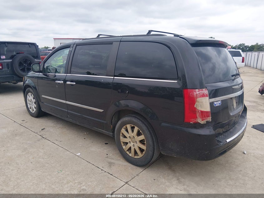 Vin: 2c4rc1bgxfr753760, lot: 45652877, chrysler town & country touring 20153