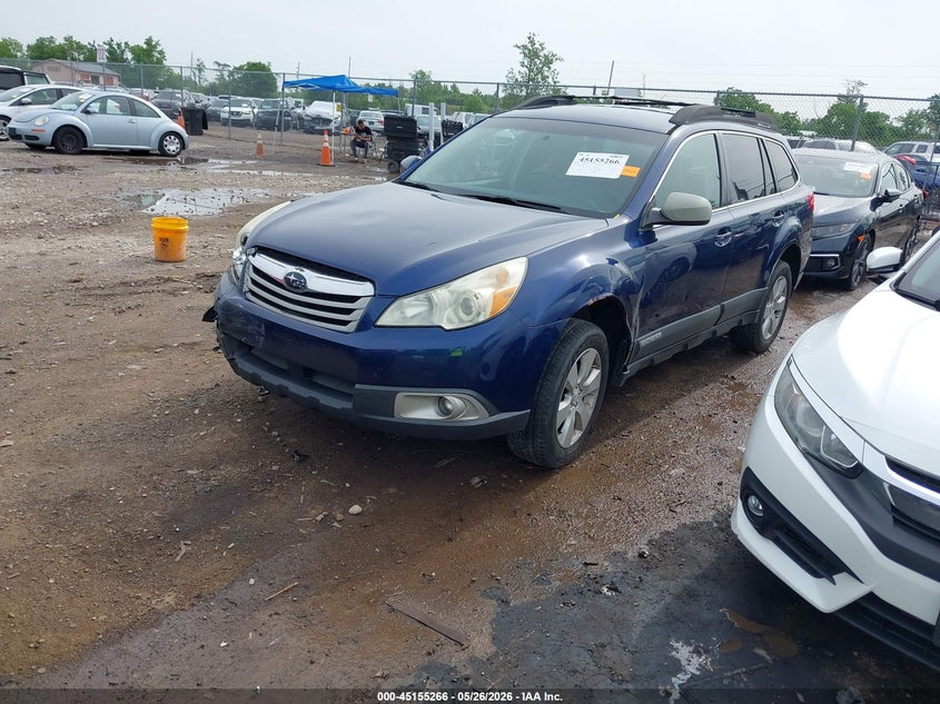 2010 SUBARU OUTBACK auction photo 2