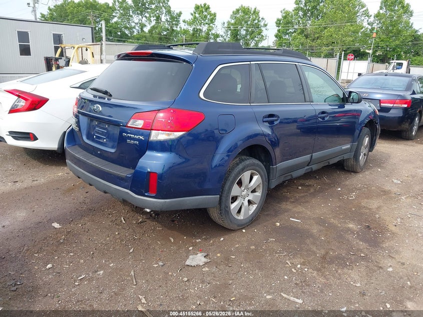 2010 SUBARU OUTBACK auction photo 4