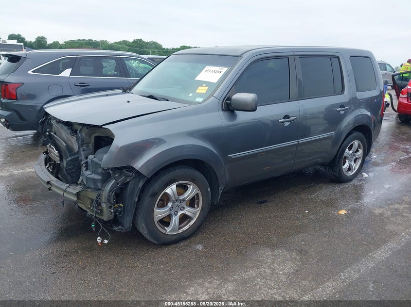 2012 Honda Pilot Ex 5FNYF4H46CB045529 photo 1