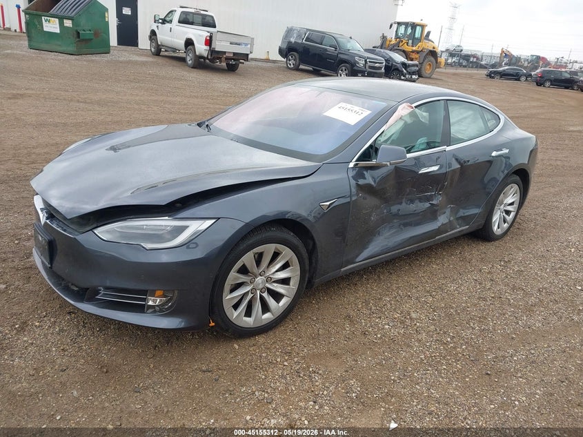 Vin: 5yjsa1e28jf256802, lot: 45652976, tesla model s 100d/75d/p100d 20182