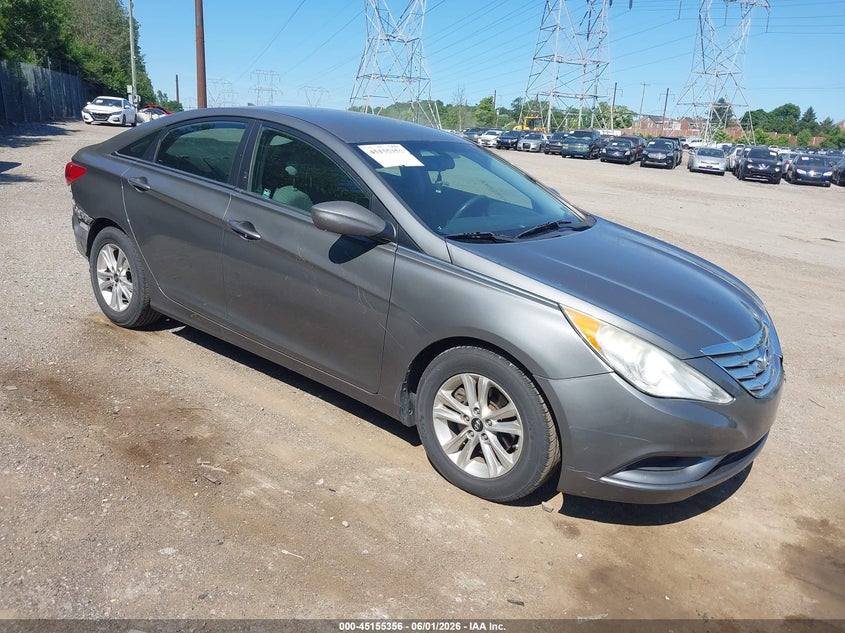 5NPEB4AC2CH482963 2012 Hyundai Sonata 2.4 Gls grey