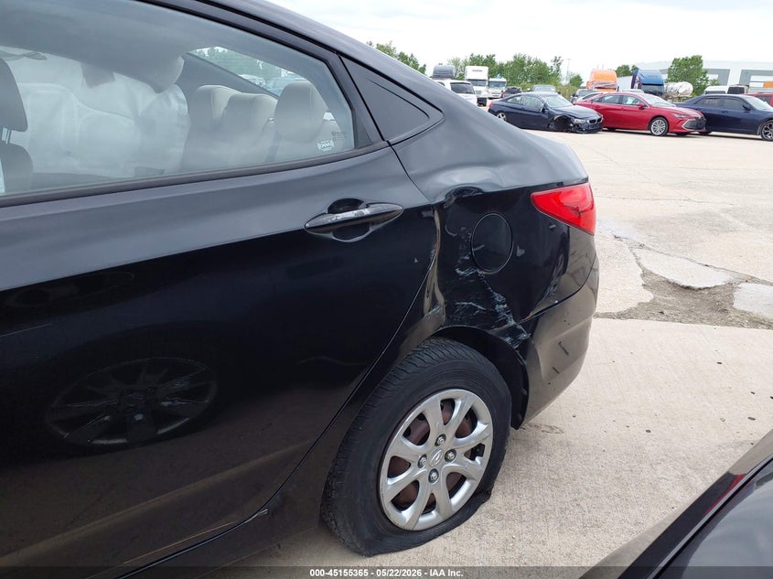 2013 HYUNDAI ACCENT SEDAN 1.6L I-4 DI, DOHC, VVT, 138HP