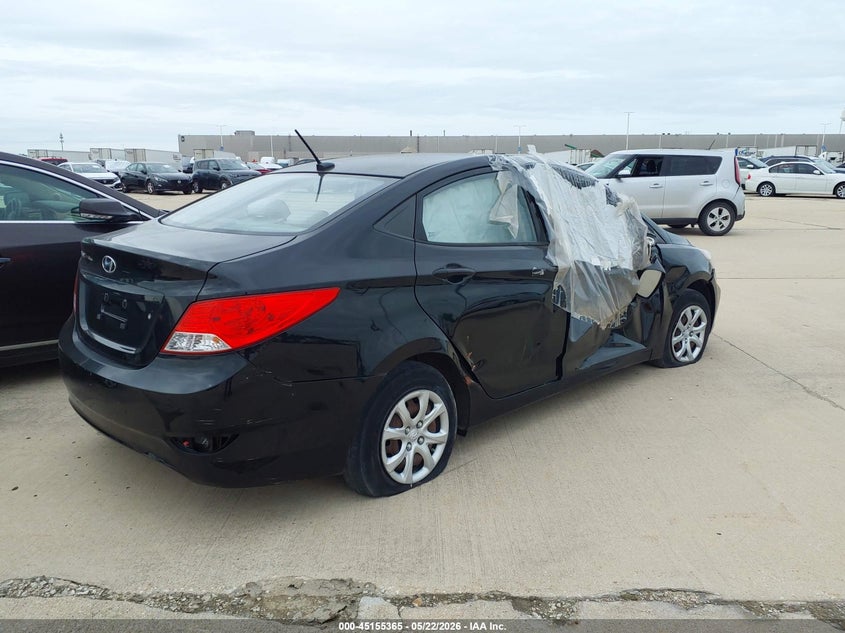 2013 HYUNDAI ACCENT SEDAN 1.6L I-4 DI, DOHC, VVT, 138HP