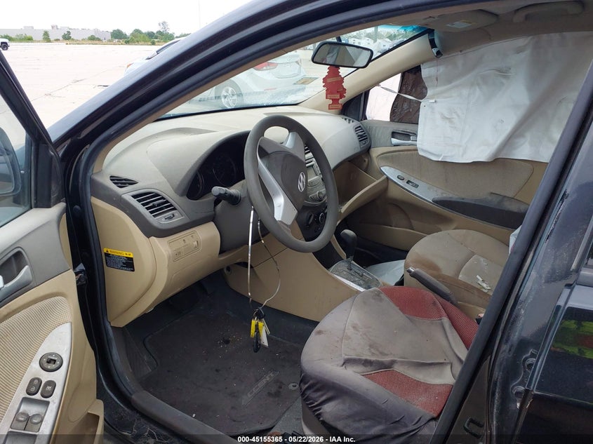2013 HYUNDAI ACCENT SEDAN 1.6L I-4 DI, DOHC, VVT, 138HP
