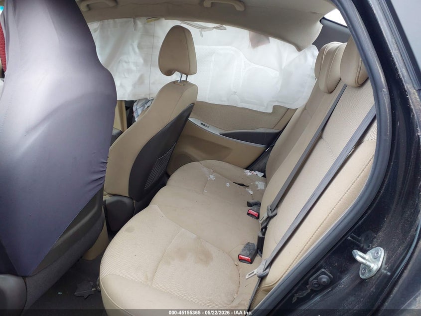 2013 HYUNDAI ACCENT SEDAN 1.6L I-4 DI, DOHC, VVT, 138HP