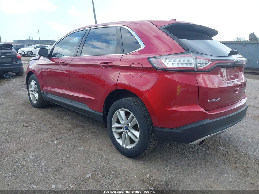 Vin: 2fmpk4j98jbc01296, lot: 45653050, ford edge sel 20183