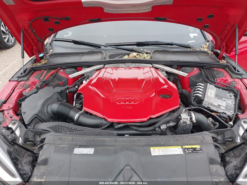 2018 Audi S5 3.0T Premium Plus VIN: WAUC4CF50JA136532 Lot: 45155399