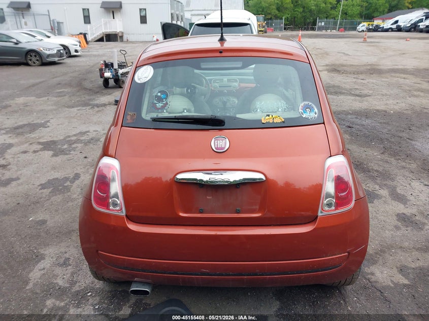 2013 Fiat 500 Pop VIN: 3C3CFFAR3DT743020 Lot: 45155408