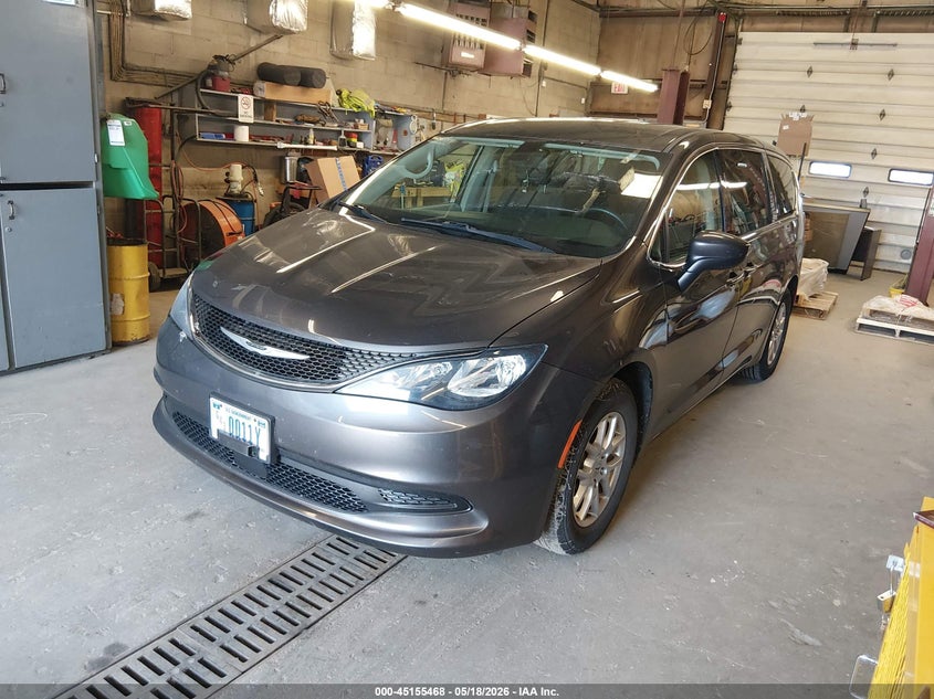 Vin: 2c4rc1cgxmr577613, lot: 45653132, chrysler voyager lx 20212