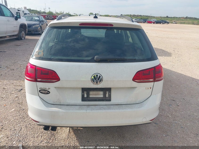 2016 Volkswagen Golf Sportwagen Tsi S 4-Door VIN: 3VWC17AU0GM501902 Lot: 45155527