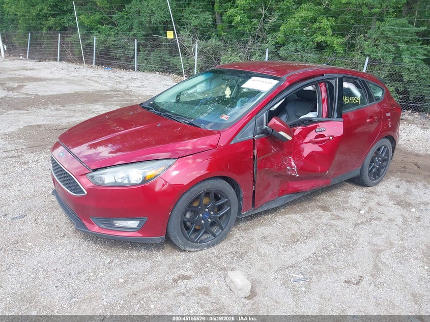 Vin: 1fadp3k28gl242398, lot: 45653193, ford focus se 20162