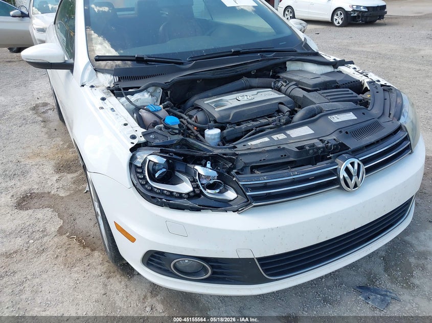 2012 Volkswagen Eos Lux VIN: WVWFW7AH1CV005155 Lot: 45155564