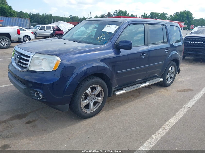 Vin: 5fnyf3h41eb001127, lot: 45653234, honda pilot ex 20142