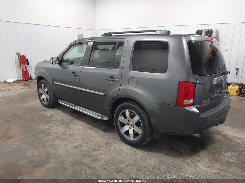 Vin: 5fnyf4h98eb014328, lot: 45653242, honda pilot touring 20143