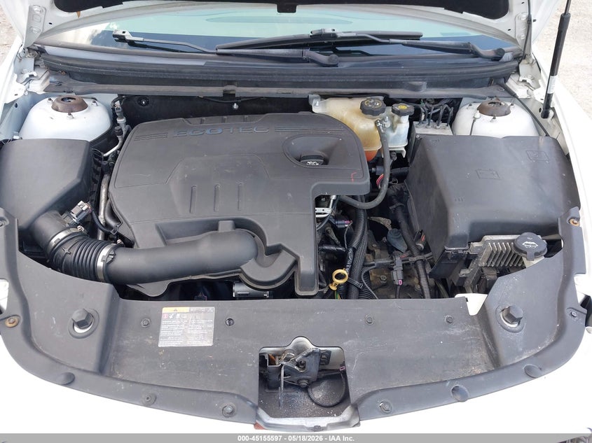 2012 CHEVROLET MALIBU SEDAN 2.4L I-4 DOHC, VVT, 170HP