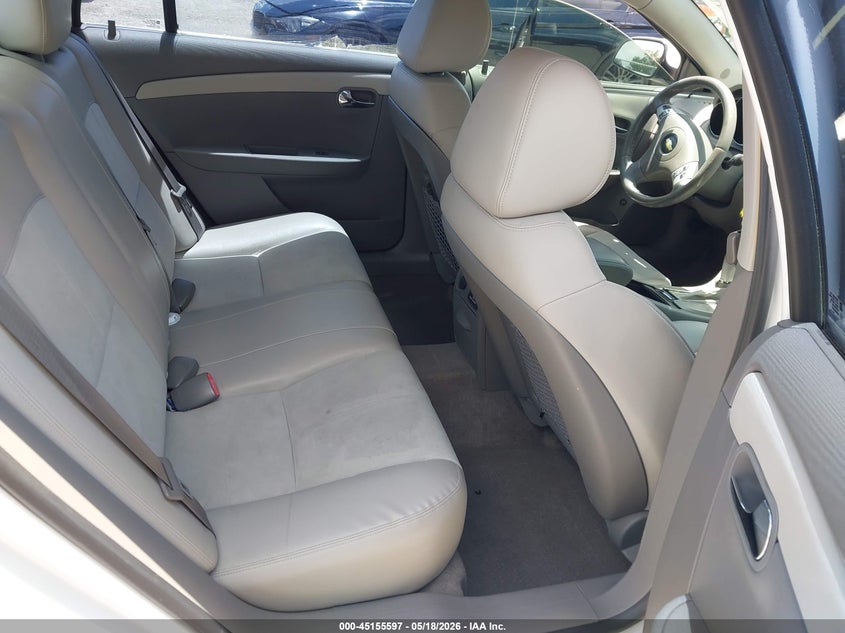 2012 CHEVROLET MALIBU SEDAN 2.4L I-4 DOHC, VVT, 170HP