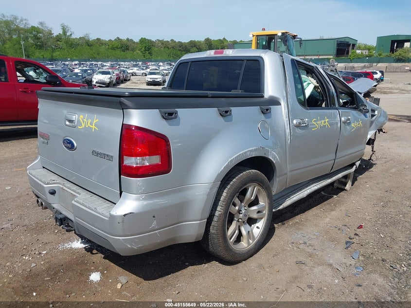 Vin: 1fmeu2d82auf04917, lot: 45653313, ford explorer sport trac limited 20104