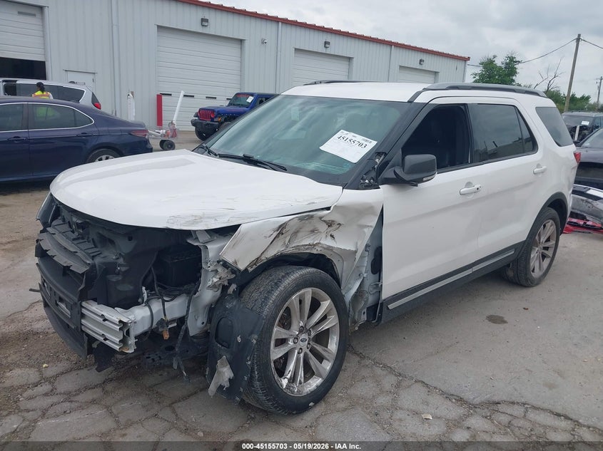 Vin: 1fm5k8d88kgb20049, lot: 45653367, ford explorer xlt 20192
