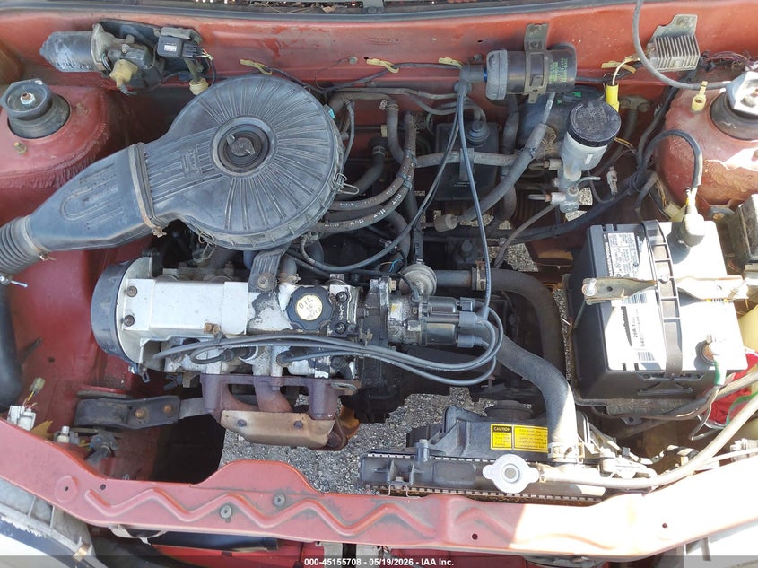 1991 Geo Metro Lsi Sprint Cl VIN: JG1MR3366MK613817 Lot: 45155708