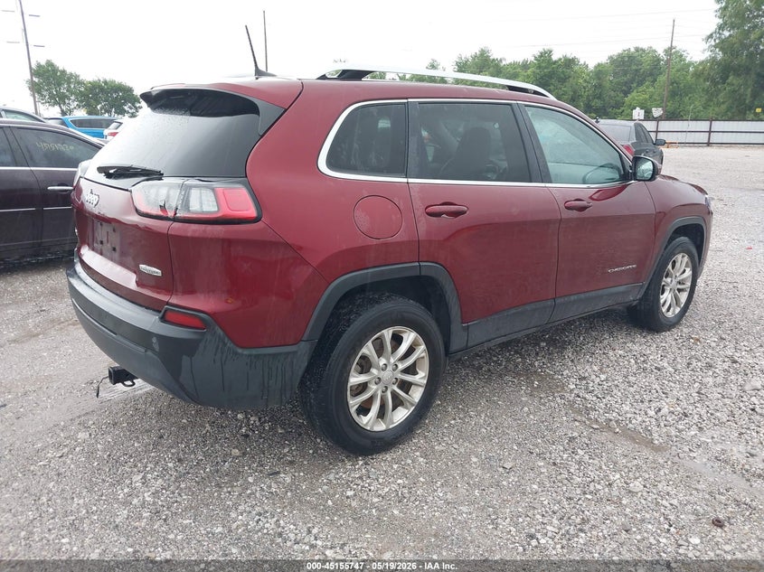 2019 JEEP CHEROKEE auction photo 4