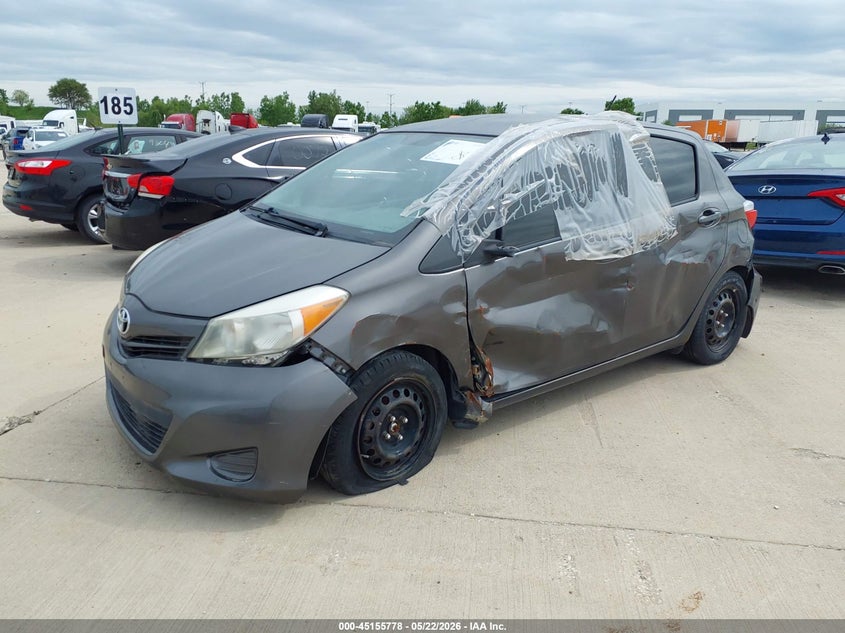 2013 Toyota Yaris Le JTDKTUD3XDD567455 photo 1