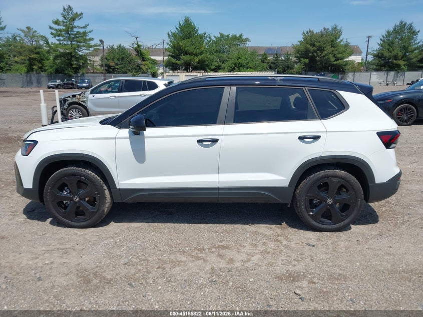 2025 Volkswagen Taos 1.5T Se Black VIN: 3VV2C7B24SM079035 Lot: 45155822