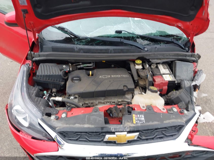 2021 Chevrolet Spark Fwd 1Lt Automatic VIN: KL8CD6SA6MC747951 Lot: 45155824