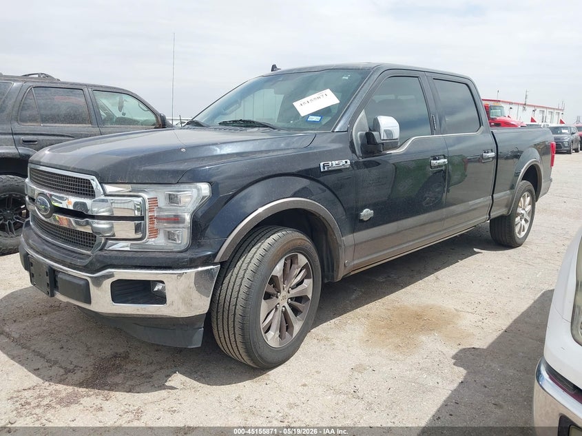 Vin: 1ftew1c51kfa61522, lot: 45653535, ford f-150 king ranch 20192