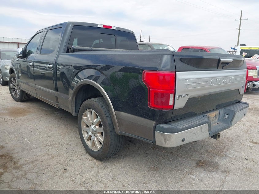Vin: 1ftew1c51kfa61522, lot: 45653535, ford f-150 king ranch 20193