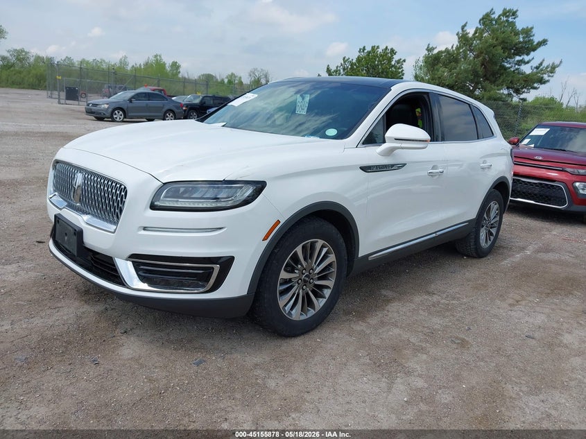 Vin: 2lmpj8k98lbl14066, lot: 45653542, lincoln nautilus reserve 20202
