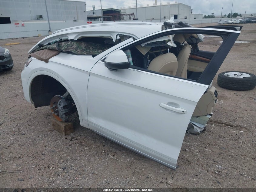 Vin: wa1aaafy2m2115952, lot: 45653552, audi q5 premium 45 tfsi quattro s tronic 20213