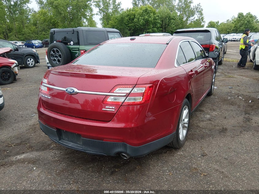Vin: 1fahp2e80fg158823, lot: 45653559, ford taurus sel 20154