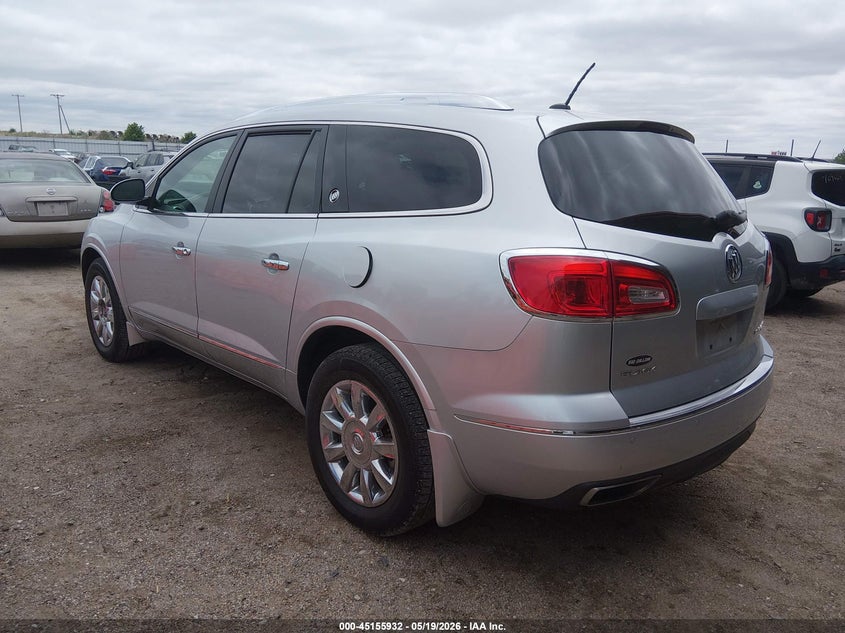 Vin: 5gakvckd1fj355825, lot: 45653596, buick enclave premium 20153
