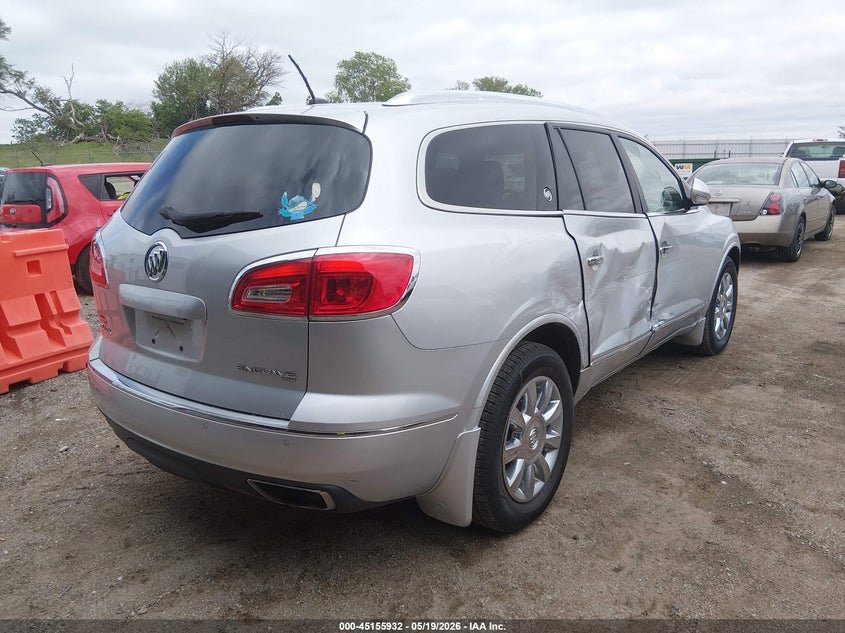 Vin: 5gakvckd1fj355825, lot: 45653596, buick enclave premium 20154