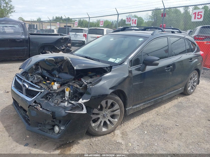 Vin: jf1gpaz63fh273991, lot: 45653656, subaru impreza 2.0i sport limited 20152